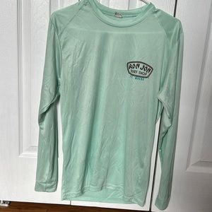 Ron Jon surf shop, long sleeve teal shirt. Size medium.